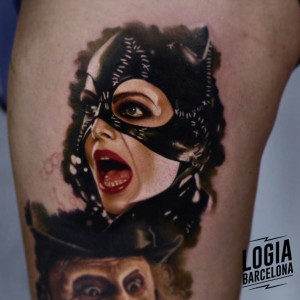 tatuaje_pierna_michel_pfeifer_catwoman_logia_barcelona_karol_rybakowski 
